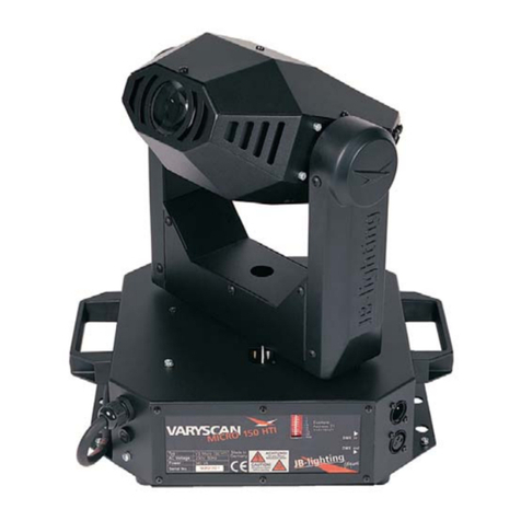 JB-Lighting Varycolor MICRO 150HTI Short manual