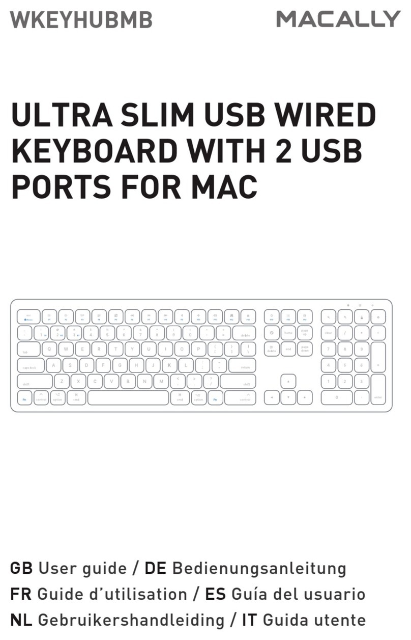 Macally WKEYHUBMB User manual