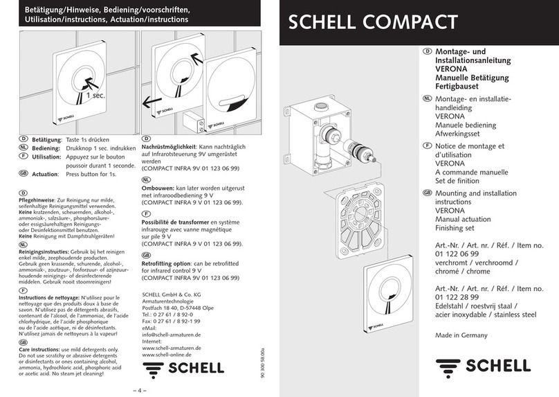 Schell COMPACT VERONA 01 122 06 99 Guide