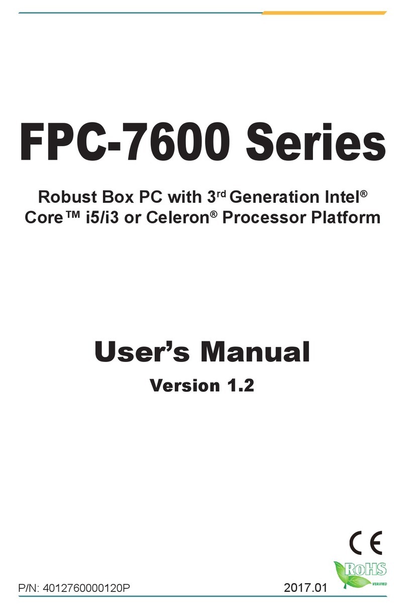 Arbor Technology FPC-7600 Series user manual