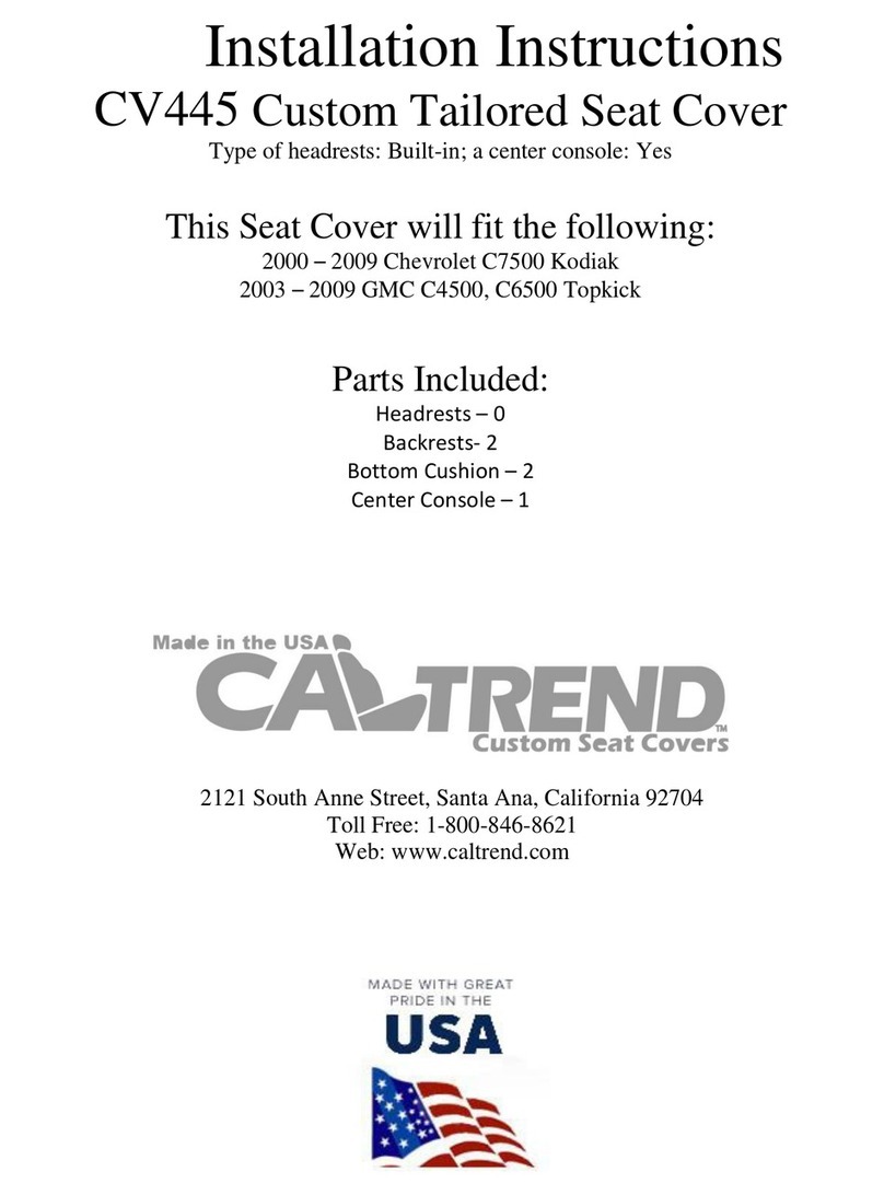 Caltrend CV445 installation instructions Caltrend CV445 installation instructions