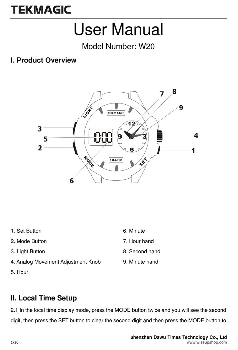 TEKMAGIC W20 user manual