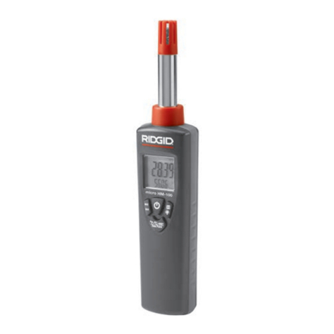 RIDGID micro HM-100 User manual