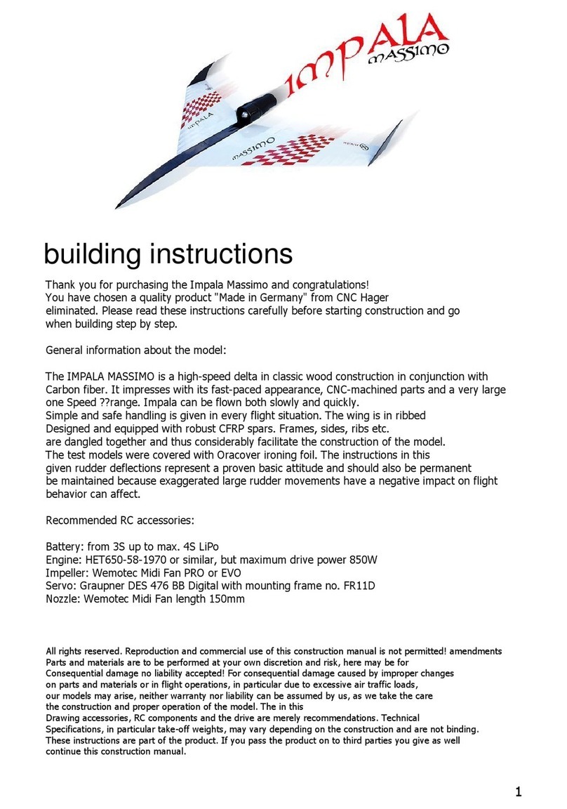 CNC Hager Impala Massimo Instruction Manual