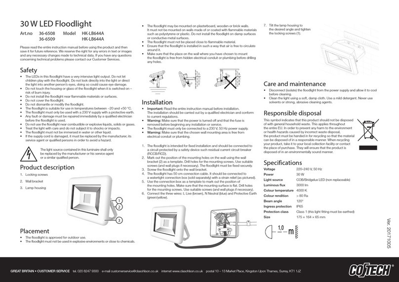 Coltech HK-LB644A User manual