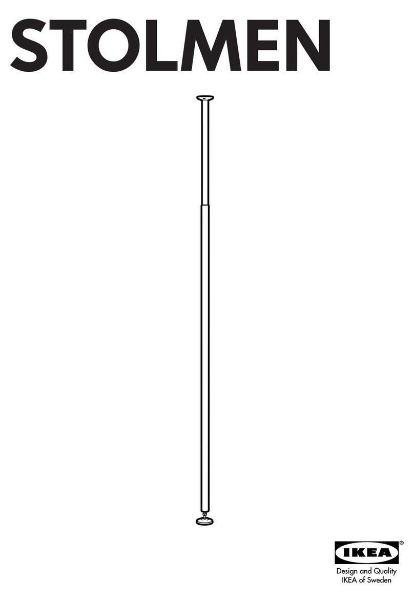 IKEA STOLMEN User manual