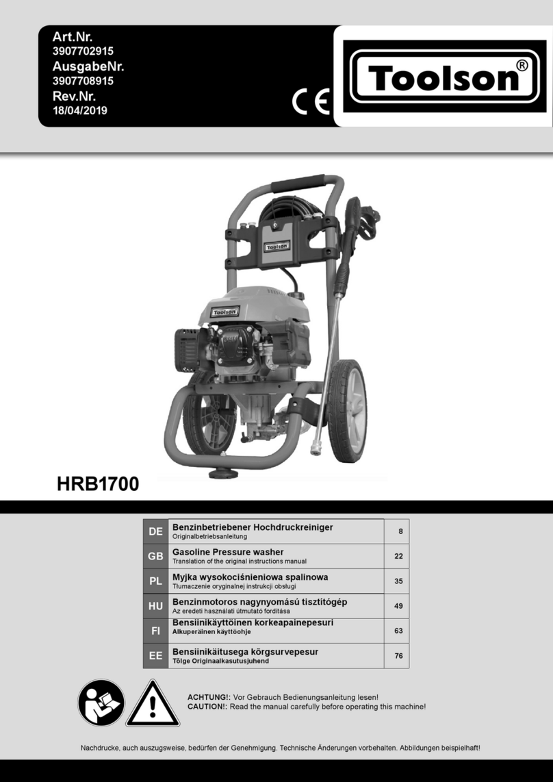 Toolson HRB1700 Translation of the original instruction manual