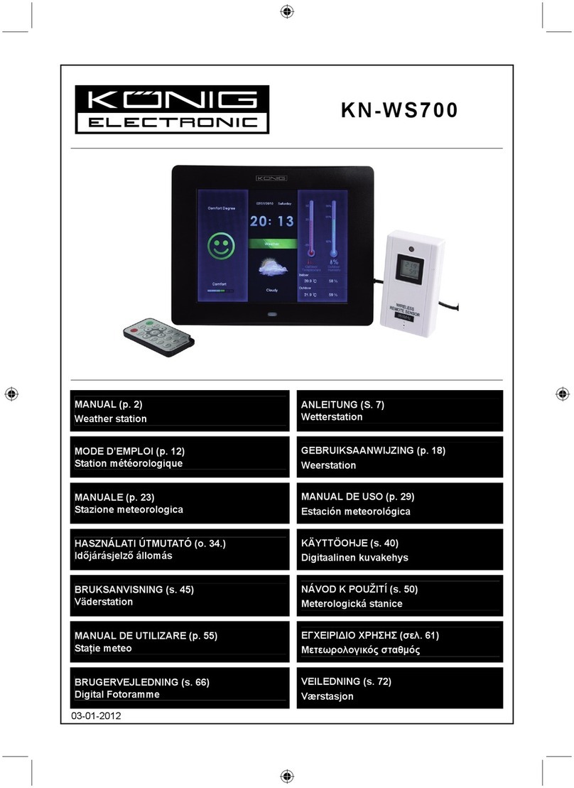 König Electronic KN-WS700 User manual König Electronic KN-WS700 User manual