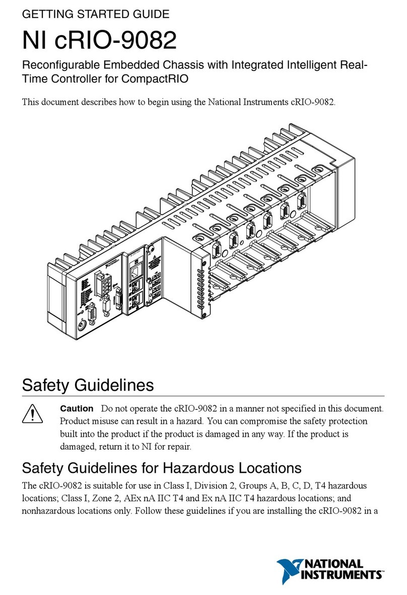 NI cRIO-9082 Getting started guide