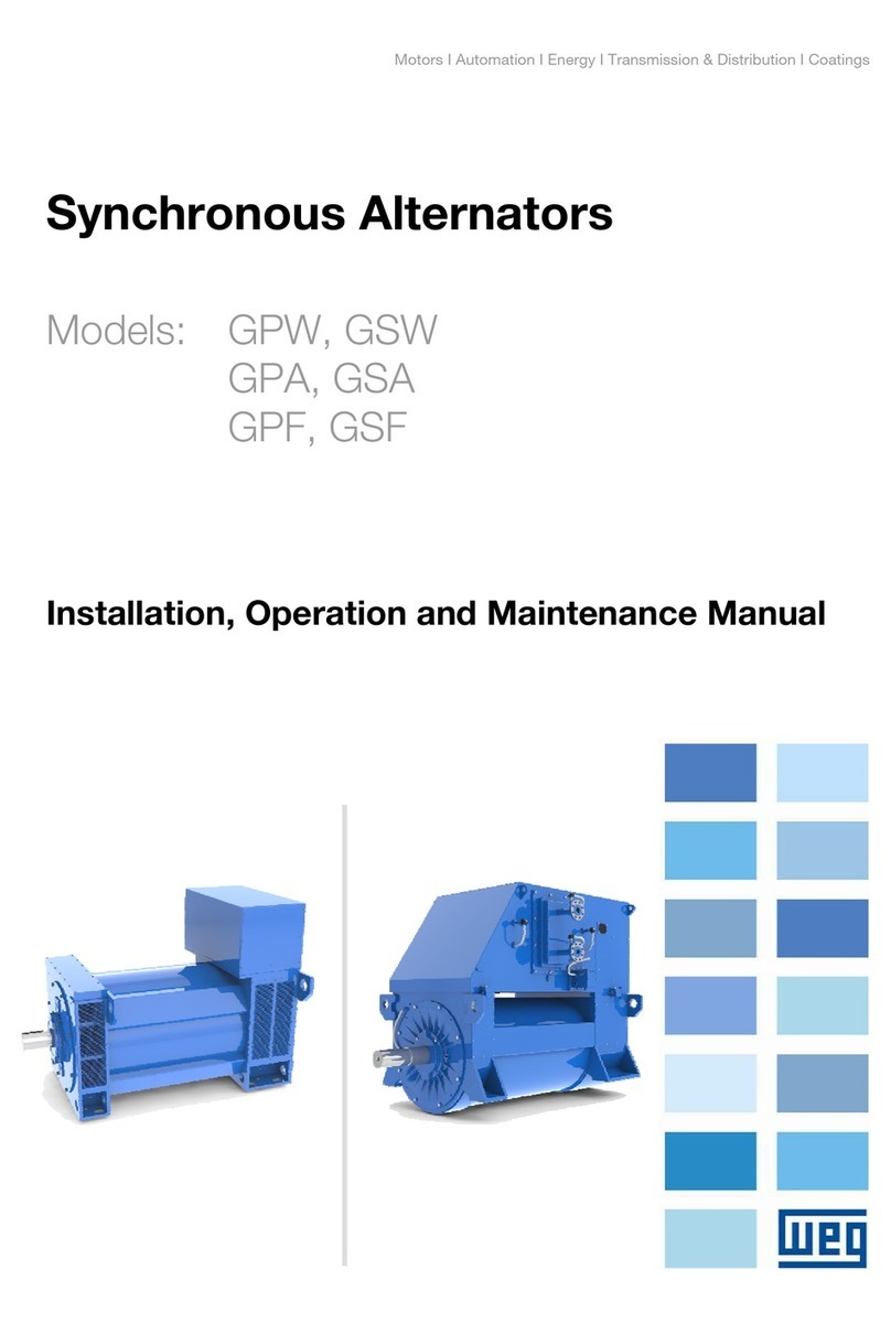 WEG GPW Series Installation, operation and maintenance manual