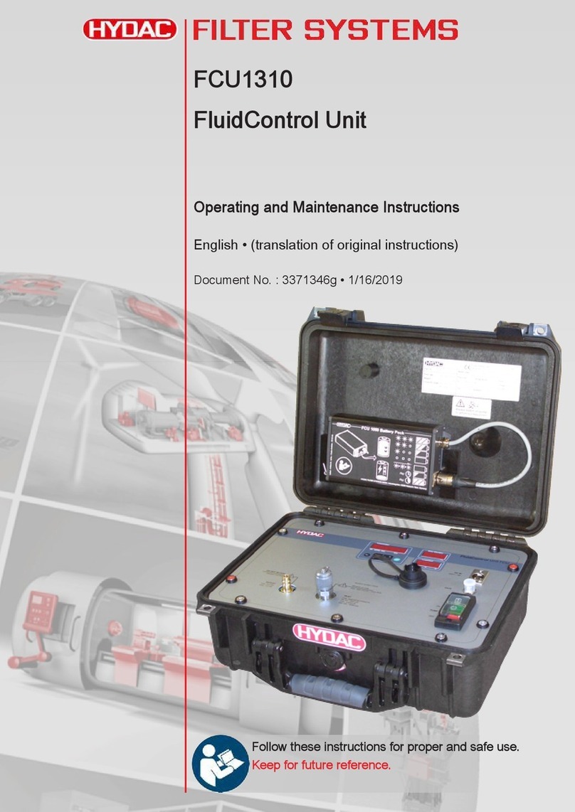 Hydac FCU 1310 Manual