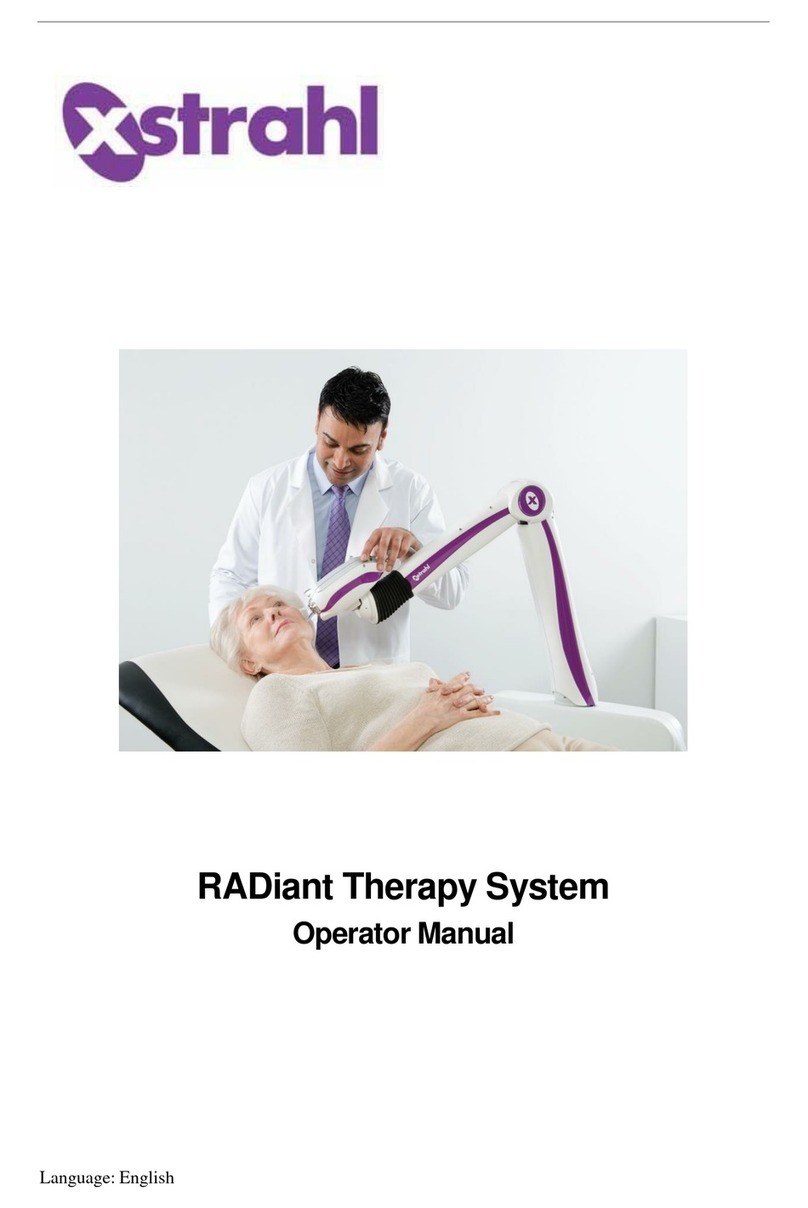 Xstrahl RADiant Operator's manual