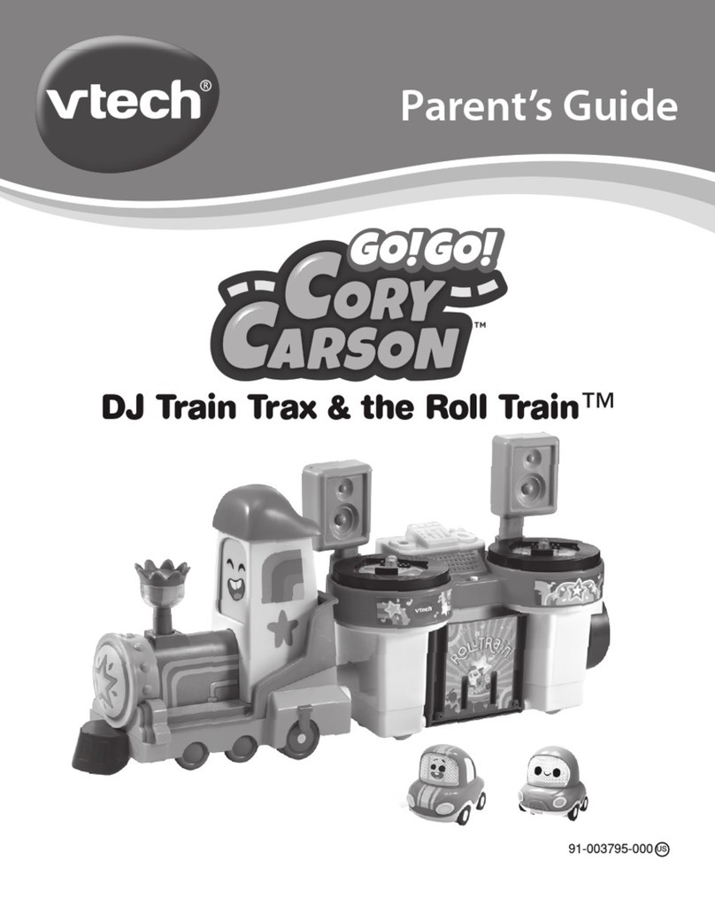 V-tech Go! Go! Cory Carson DJ Train Trax & the Roll... Assembly Instructions