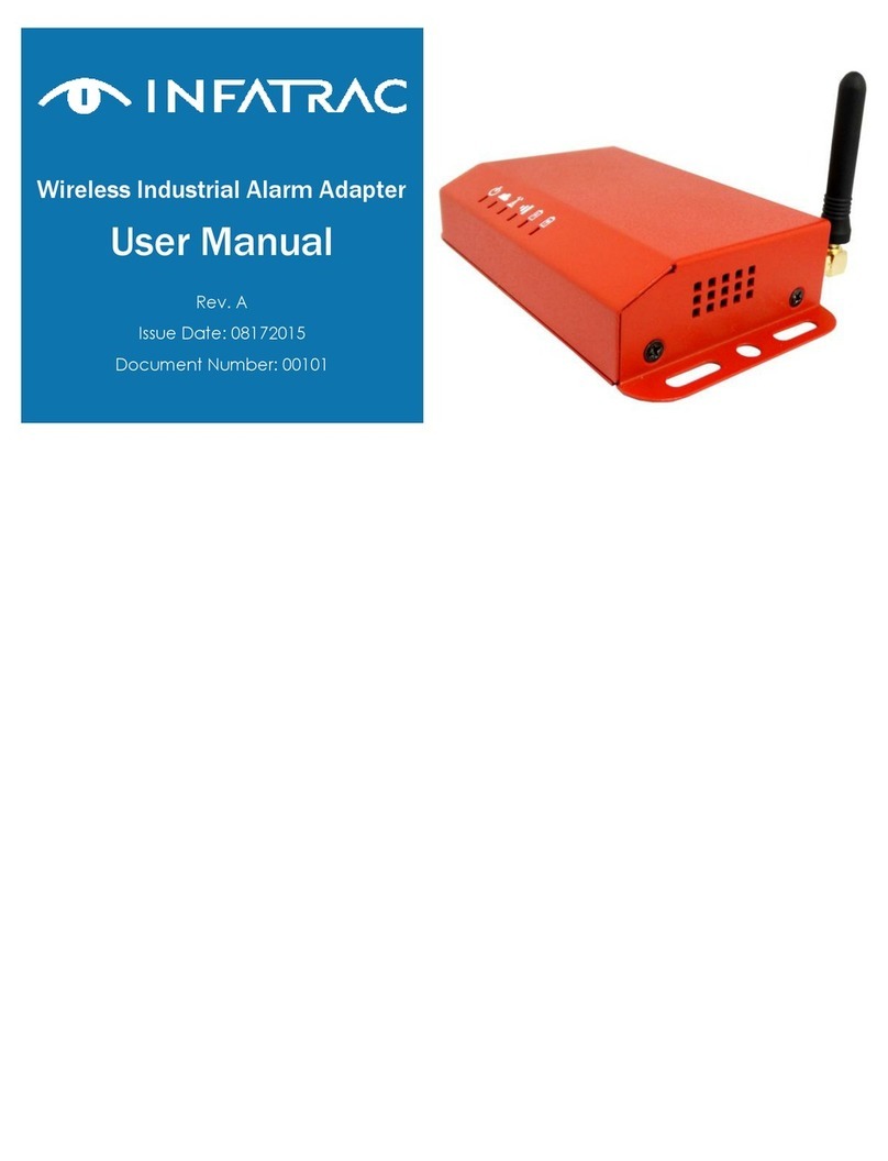 Infatrac MS121A user manual Infatrac MS121A user manual