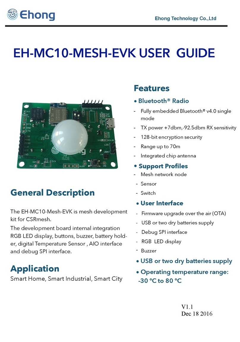 Ehong EH-MC10-MESH-EVK User manual