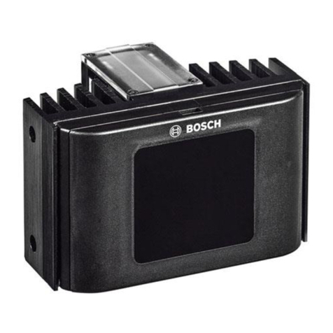 Bosch A1 Security Cameras IR Illuminator 5000... Installation and operation manual