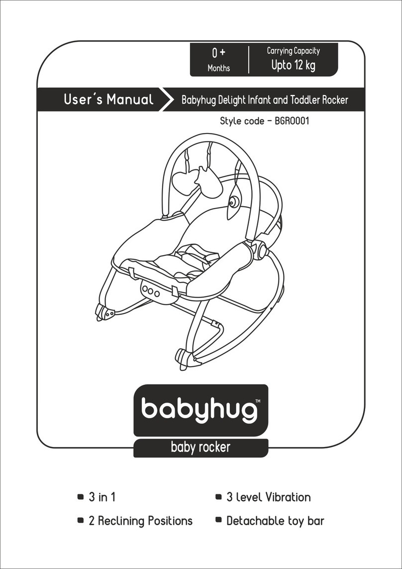 Babyhug BGRO001 User manual