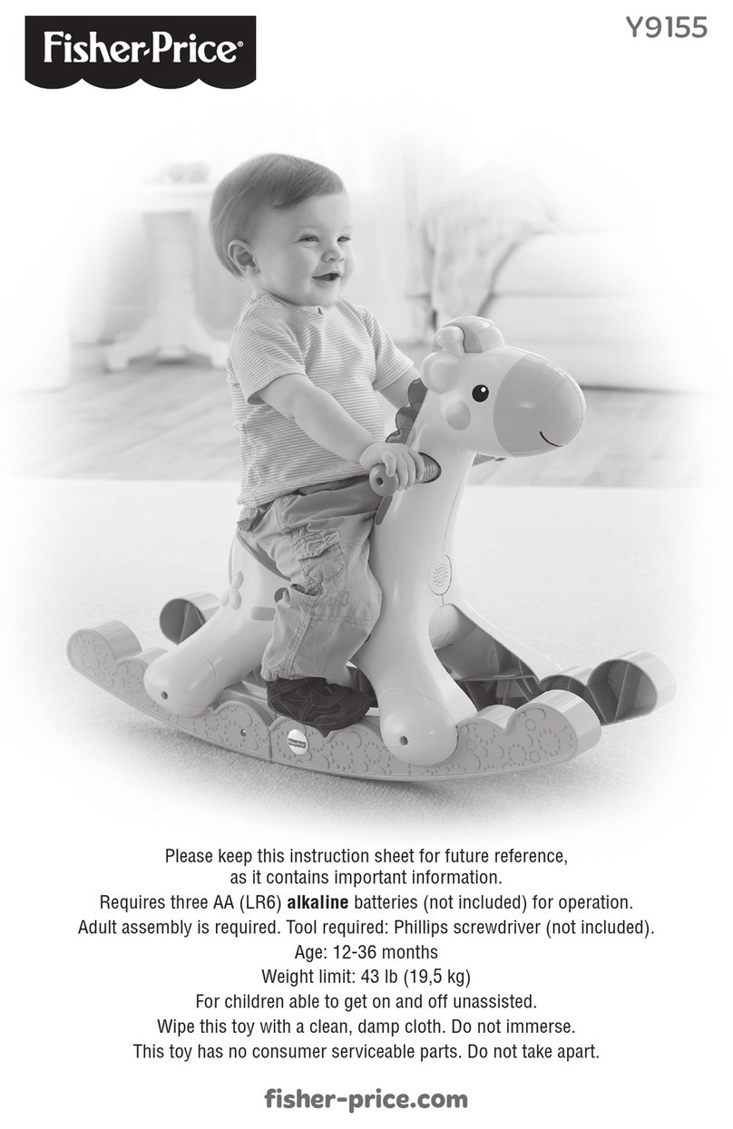 Fisher-Price Y9155 User manual Fisher-Price Y9155 User manual