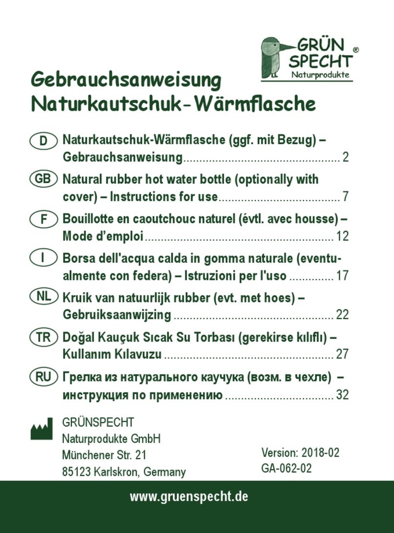 GRÜNSPECHT 640-00 User manual