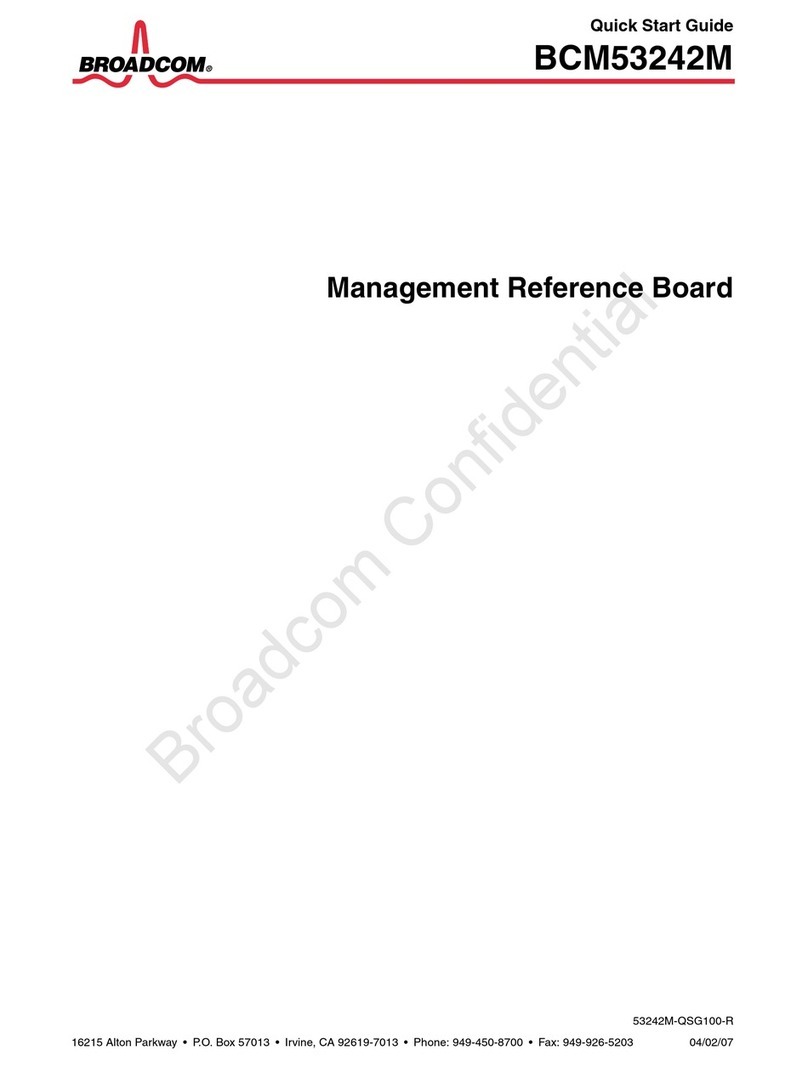 Broadcom BCM53242M quick start guide