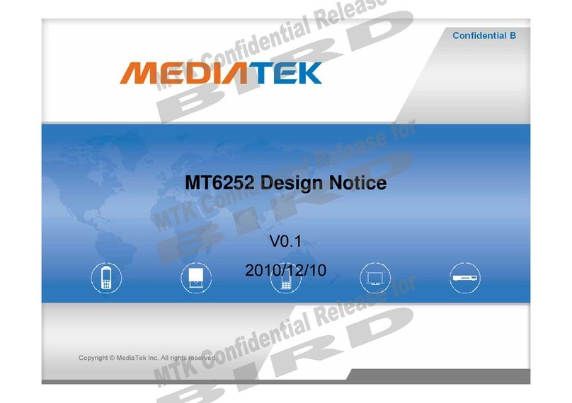 MEDIATEK MT6252 Design manual