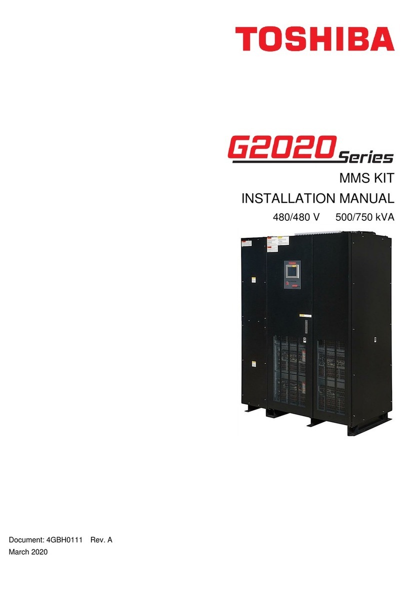 Toshiba G2020 Series User manual