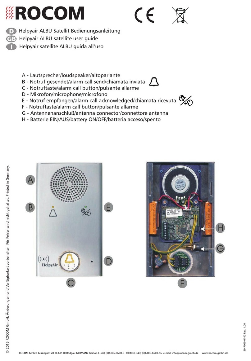 Rocom Helpyair ALBU User manual