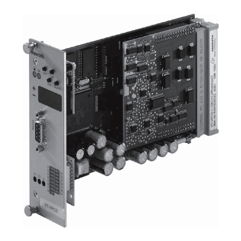 Bosch Rexroth VT-VPCD Series User manual