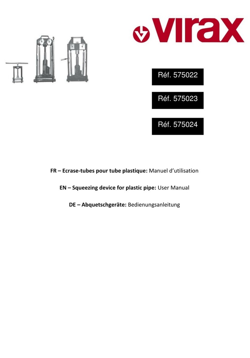Virax 575022 user manual