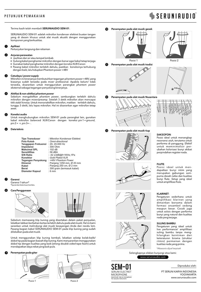 Seruniaudio SEM-01 user guide