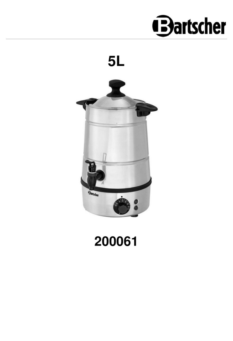 Bartscher 200061 User guide Bartscher 200061 User guide