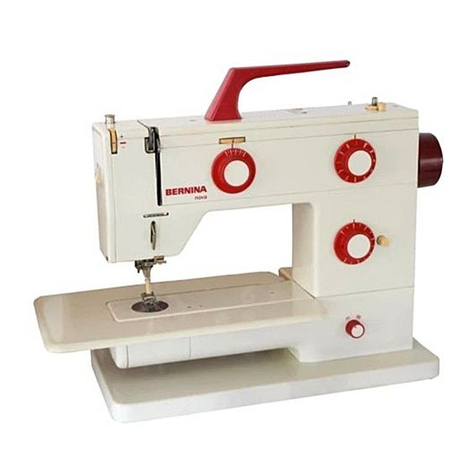 Bernina 700 Installation guide