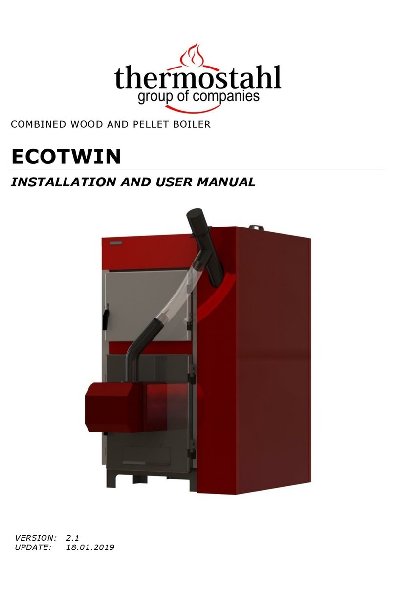 THERMOSTAHL ECOTWIN Series Installation and user manual