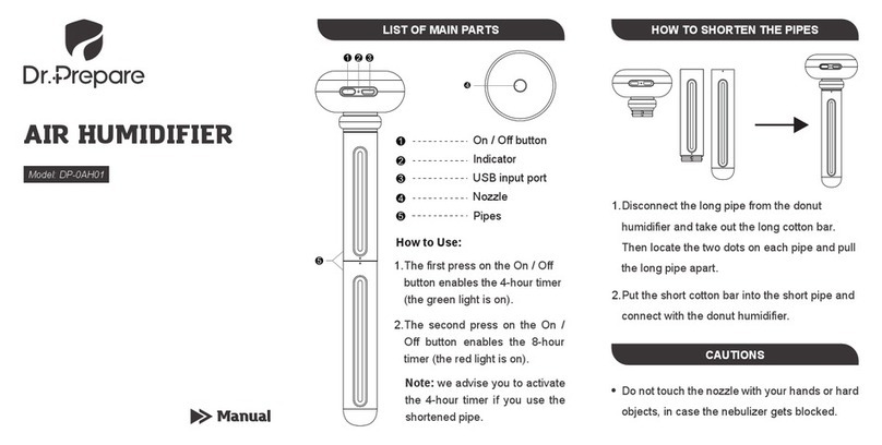 Dr.Prepare DP-0AH01 manual