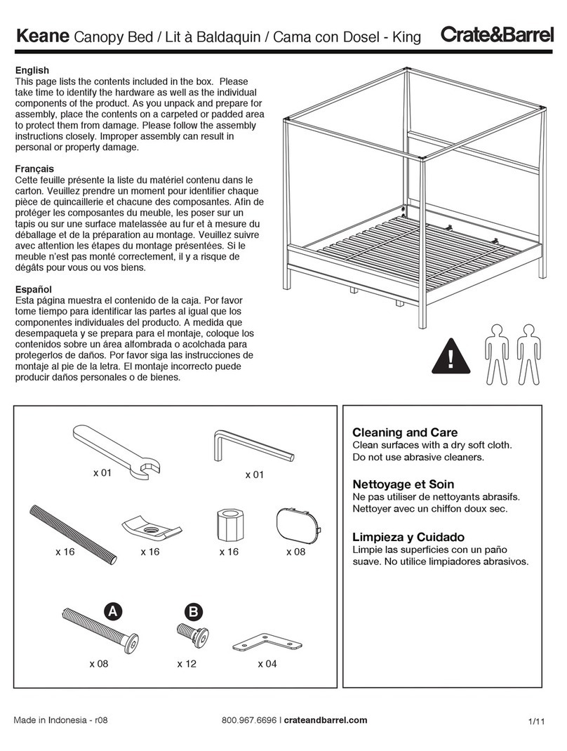Crate&Barrel Keane User manual