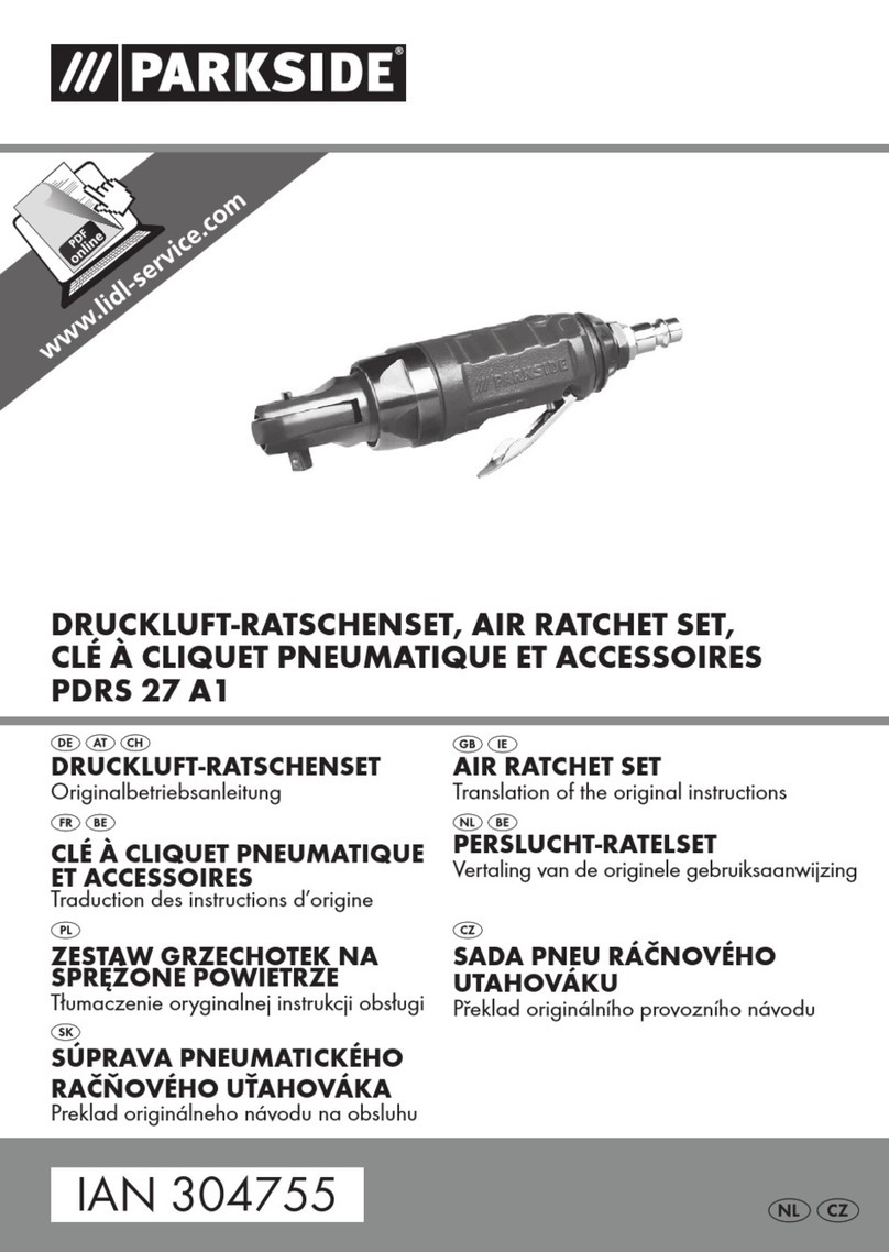 Parkside PDRS 27 A1 Translation of the original instructions