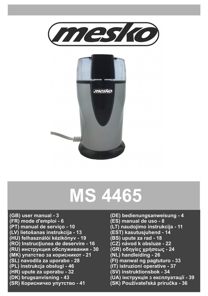 Mesko MS 4465 user manual