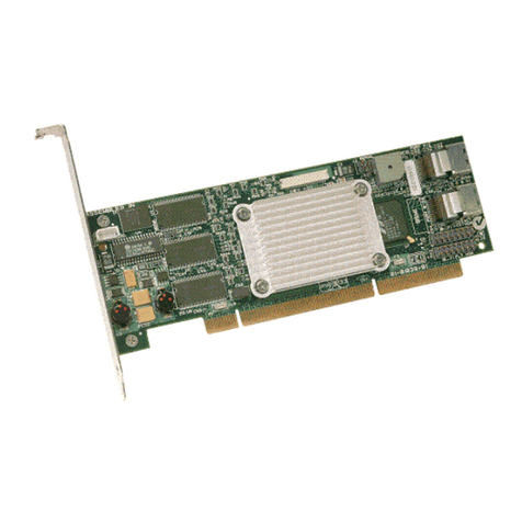 LSI MegaRAID SATA 300-8XLP User manual
