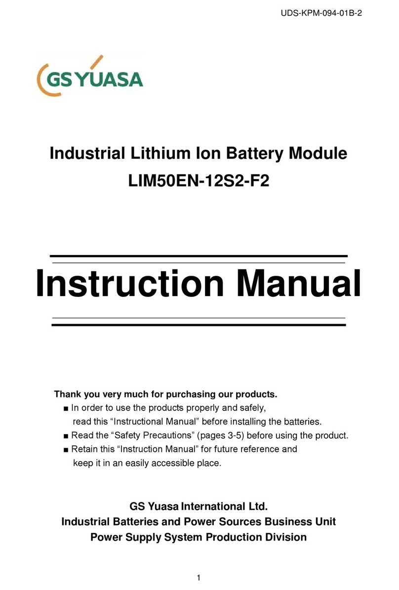 gs yuasa LIM50EN-12S2-F2 instruction manual