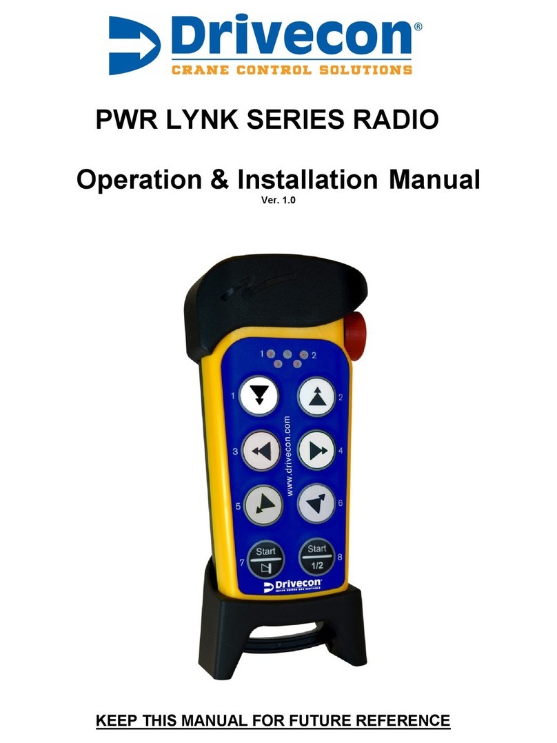 Drivecon PWR LYNK Series Operation & installation manual