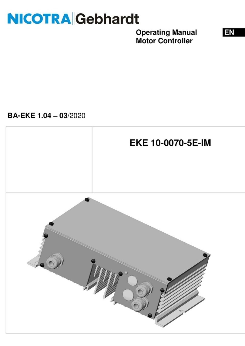 Nicotra Gebhardt EKE 10-0070-5E-IM User manual