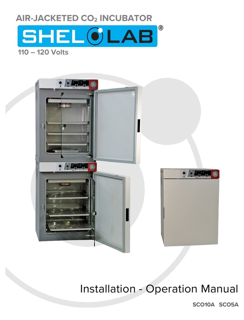Shel lab SCO5A Installation & operation manual