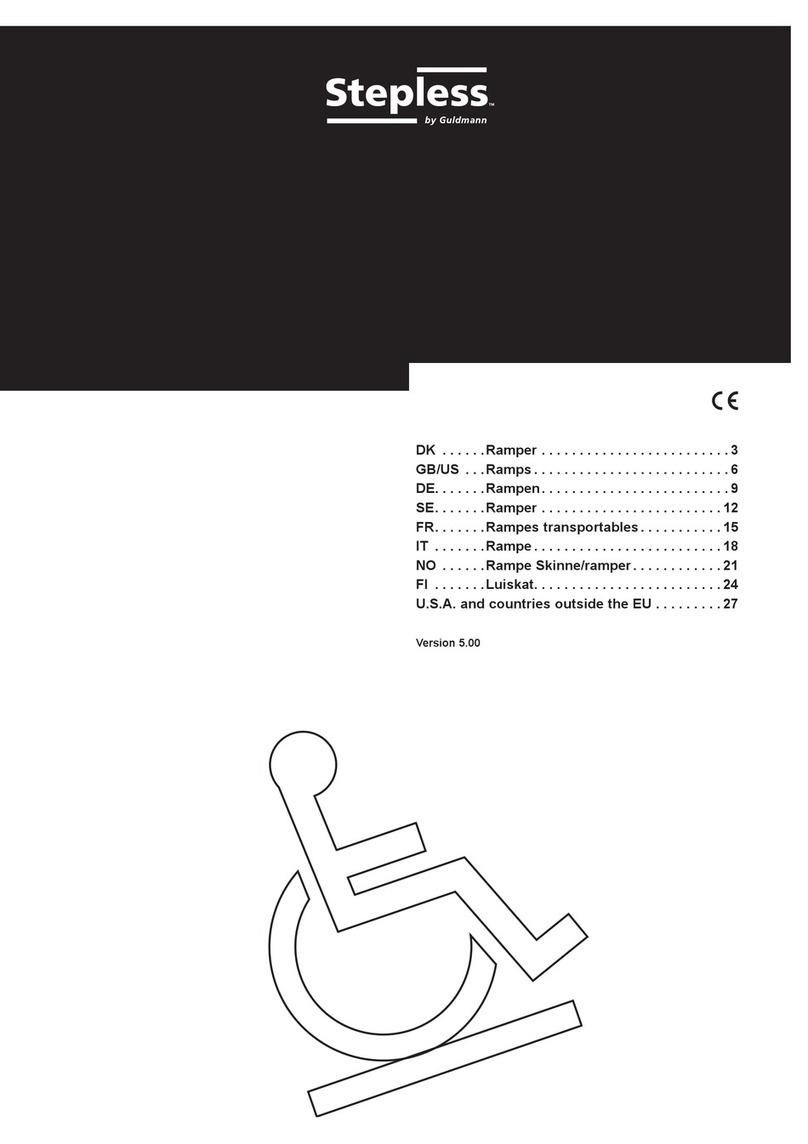 Guldmann Stepless Plain Series User manual