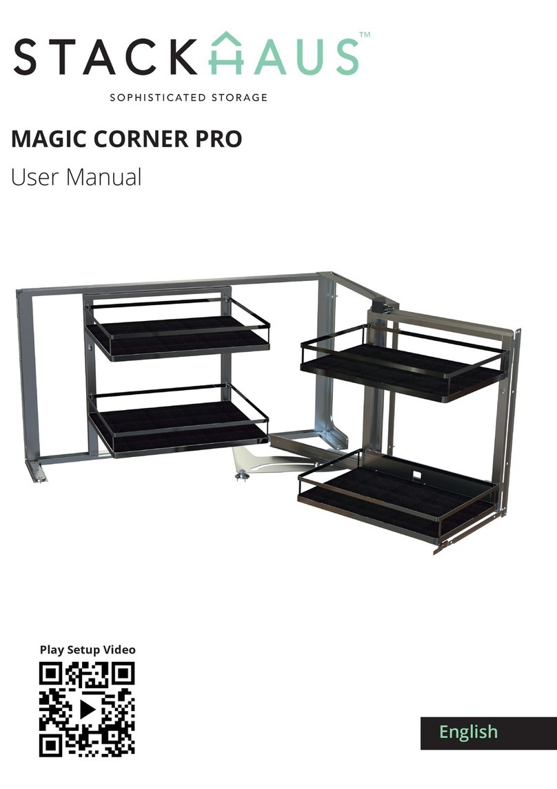 STACKHAUS MAGIC CORNER PRO User manual