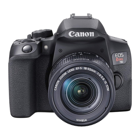 Canon EOS REBEL T8i Assembly instructions