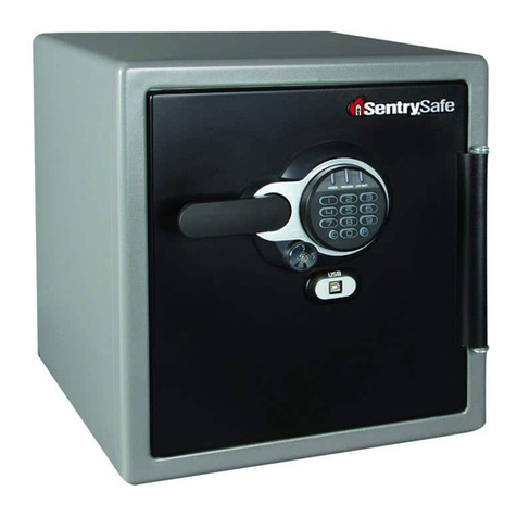 SentrySafe SFW123GTF owner's manual