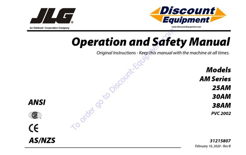 JLG AM Series Use and care manual