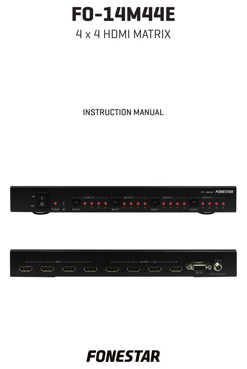 FONESTAR FO-14M44E instruction manual