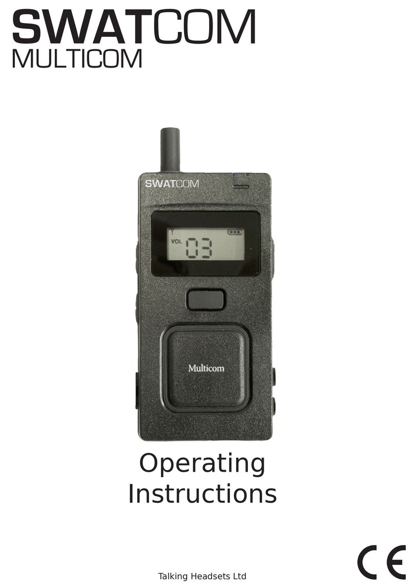 SWATCOM MULTICOM operating instructions