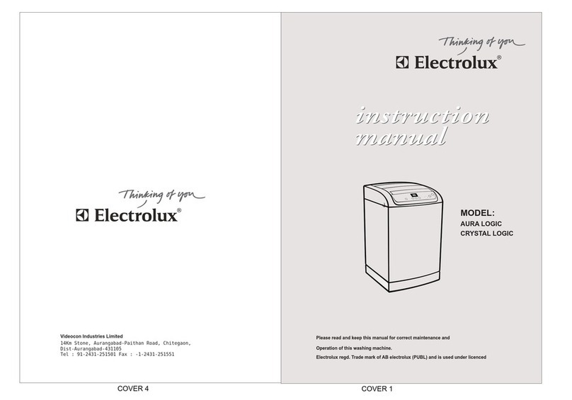 Electrolux AURA LOGIC instruction manual